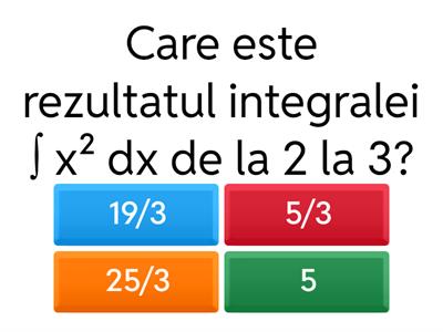 Test integrala definita