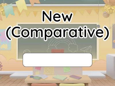 Degrees of comparison 