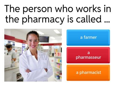 At the pharmacy