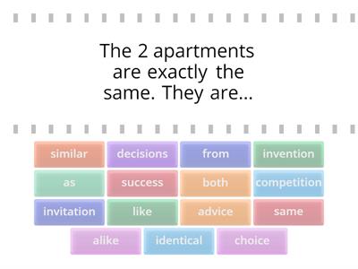 Vocabulary Unit 11 - English File Pre Int