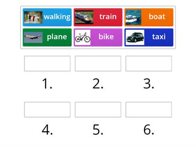 Alphabetical Order - Transport