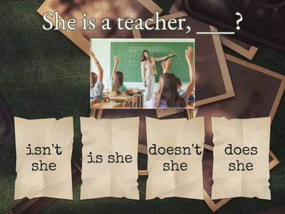 Перевірка знань з Question Tags