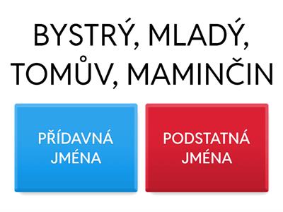 SLOVNÍ DRUHY - HÁDANKY