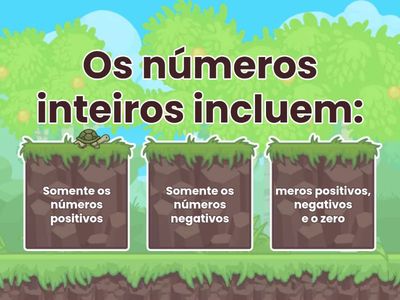 Números Naturais e Números Inteiros 