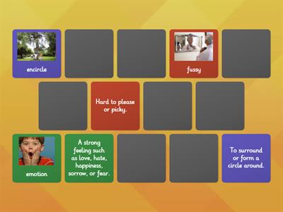 Wonders Unit 5 week 3 vocabulary words