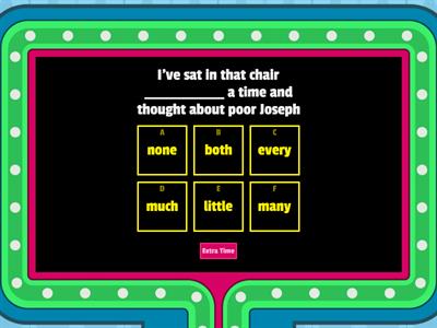 Advanced quantifiers