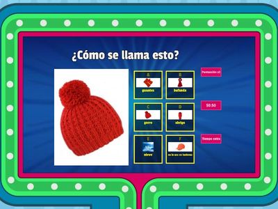 CLIMA: EL INVIERNO - VOCABULARIO