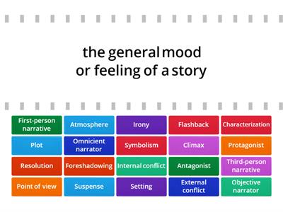 English - Short Story Vocabulary