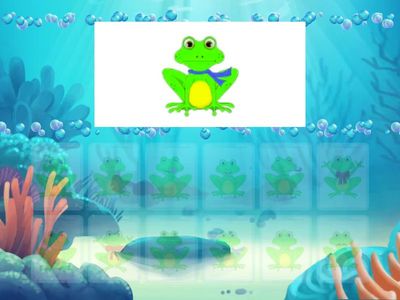  Знайди подібну жабку. Логіка.