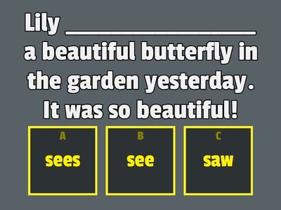 Past Simple-Regular / Irregular