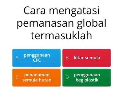 GEOGRAFI T2 : BAB 9 : PEMANASAN GLOBAL