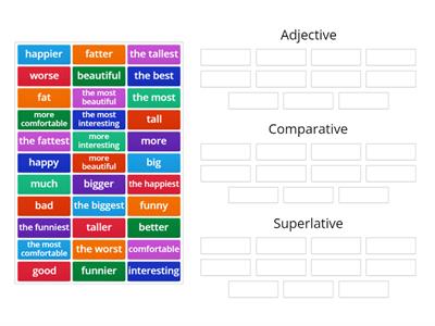 Comparative/Superlative