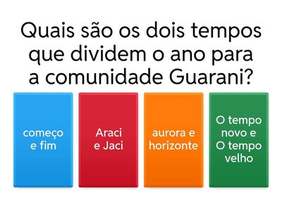 constelações indígenas.