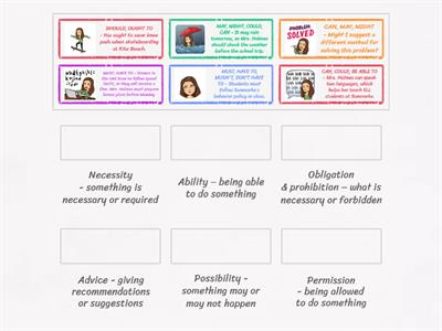  MODAL VERBS - Extreme sports - match up