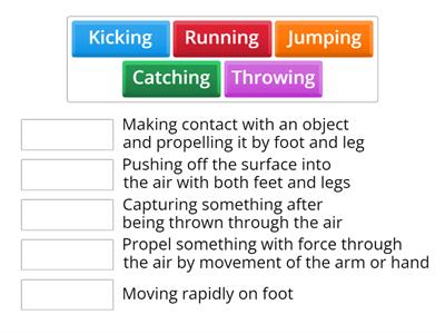 Physical Education Matching