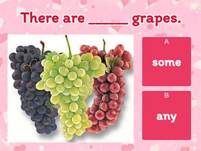 Complete. Use some or any.