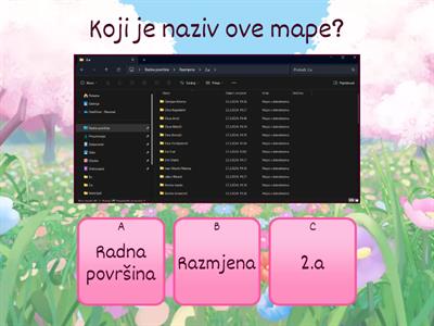 Mape 2.r kviz ponavljanje