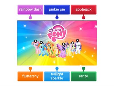 my little pony: frendship is wordwall