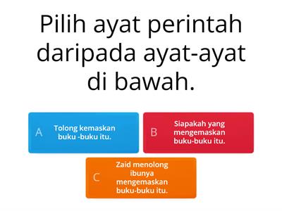 Latihan Ayat Perintah