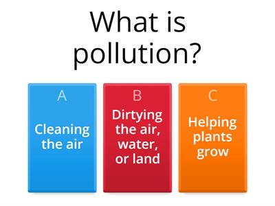 Environmental Problems Quiz