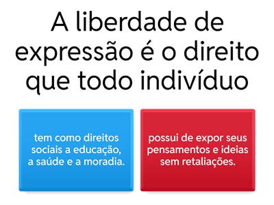 LIBERDADE DE EXPRESSÃO - ENS. RELIGIOSO