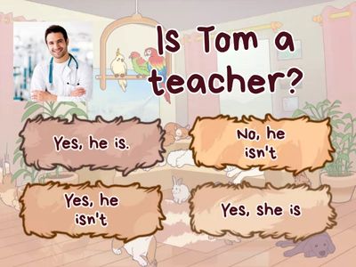  GG1 U2.3  Short answers ( am, is, are)