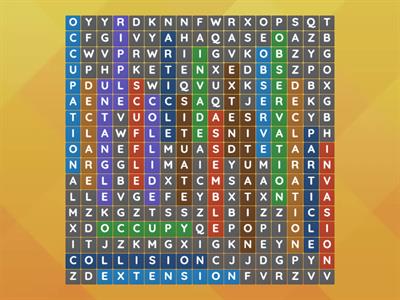 5th Grade: Spelling Words