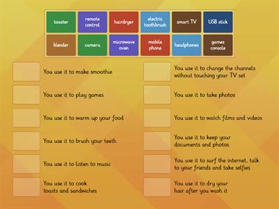 Useful Things GG3 Unit 4 Vocabulary