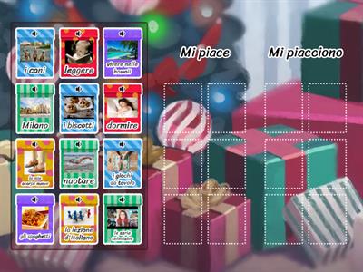A1 - Mi piace / Mi piacciono