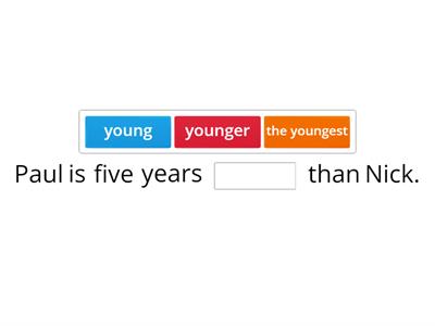 Степени сравнения прилагательных Spotlight 6 Modile 8