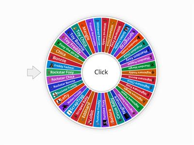 Five Nights at Freddy's pick a animatronic 2.0