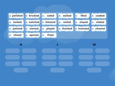 ed ending (group sort -> listening)