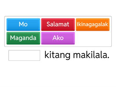 Tagalog Greetings 