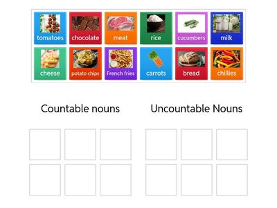 Countable and Uncountable Nouns