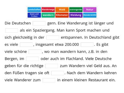 Wandern (Deutschlandlabor)