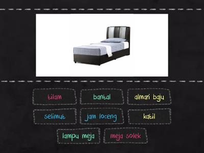 ALATAN DAN PERABOT DI BILIK TIDUR