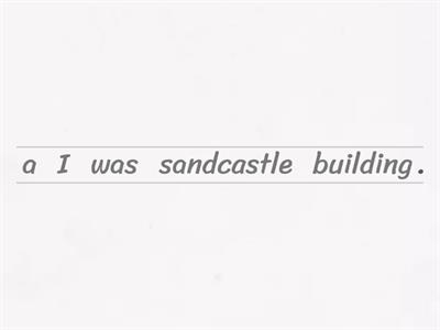 what were you doing?