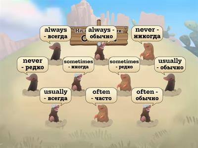 Always never sometimes often usually