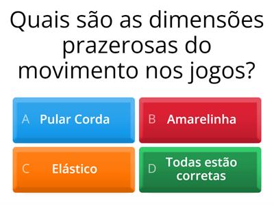 Dimensões do Movimento e os Fundamentos