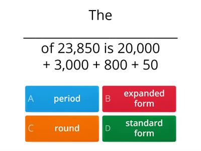 Go Math Grade 4 Ch. 1 Mid Chapter Check