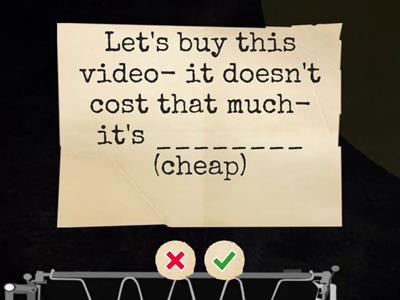 Grammar: Making comparisons (Level intermediate plus 1B)