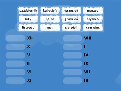 miesiace / rzymskie