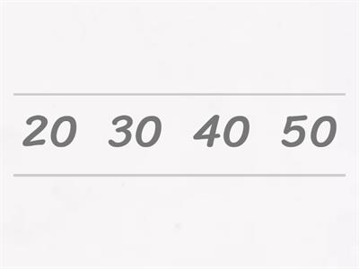 Counting backwards within 100