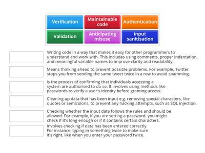 Defensive design techniqiues
