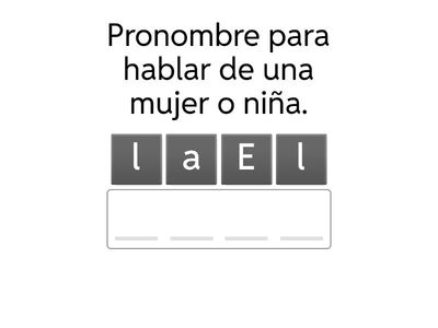 Pronombres