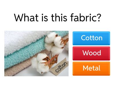 Textile Present simple test