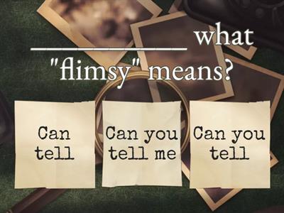 Grammar: Progress check unit 2 (Intermediate plus Speakout)