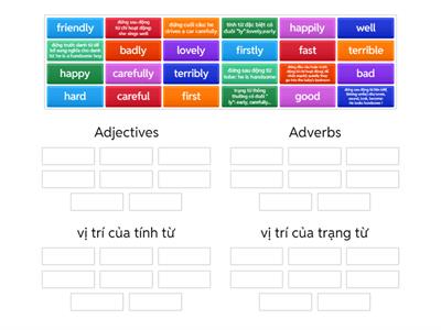 Adjective/Adverb Reversals