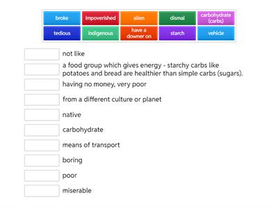 Advanced English: Pasta and other carbs