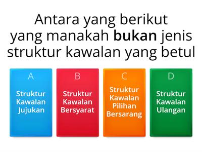 ASK T2 ( STRUKTUR KOD ARAHAN )